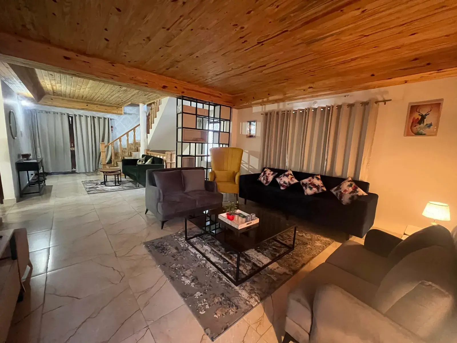 Main living area at Noon Villa